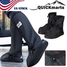 Waterproof Shoe Covers Reusable Boot Overshoe Outdoor Travel Rain Snow Protector