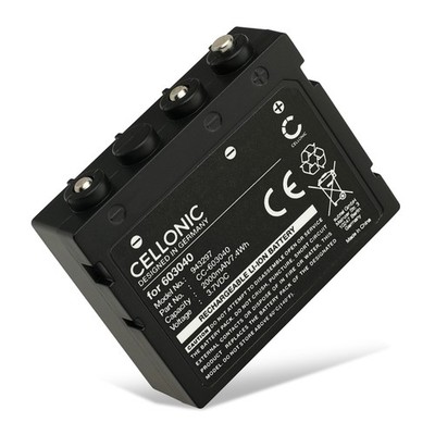 Ersatz Akku für Ledlenser 603040 2000mAh
