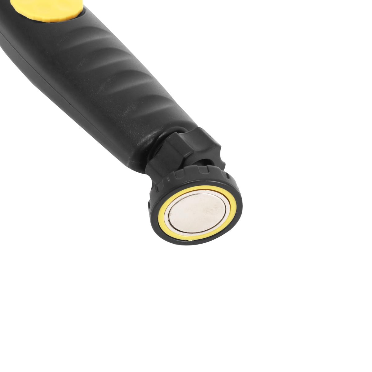 Lampe torche d'atelier de 300 lm avec variateur d'intensité et base aimantée