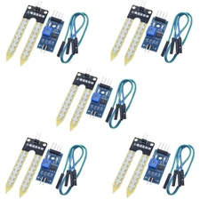 HiLetgo 5pcs LM393 3.3V-5V Soil Moisture Detect Sensor Soil Moisture Sensor Soil