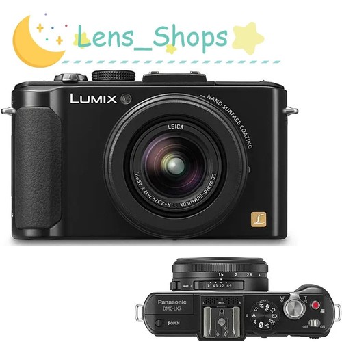 Panasonic DMC-LX7 10.1 MP Digital Camera with F1.4-2.3 24mm LEICA Lens Black