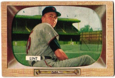 1955 Bowman - Royce Lint #62 (RC) - Low Grade
