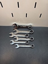 Snap-on Tools Oxi706b 716-34 Sae 6-piece 12-point Stubby Short Wrench Set