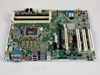 HP 656941-001 ATX Mainboard, Sockel 1155, Intel H77, DDR3, PCIe 3.0 x16, SATA