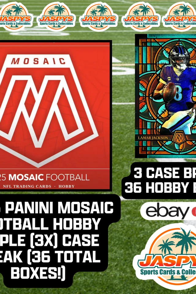 11/7 - MOSAIC FOOTBALL PICK YOUR PLAYER TRIPLE CASER!