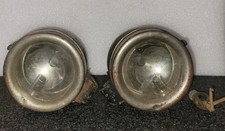 Used Brass Electric Cowl Lamps Nickel-Era ca....