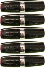 Avon Ultra Color Rich -Rubies- Lipstick Imperial Pink Lot of 5