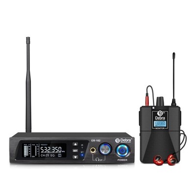 Audio ER-102 UHF Kabelloses Einkanal-In-Ear-Monitorsystem