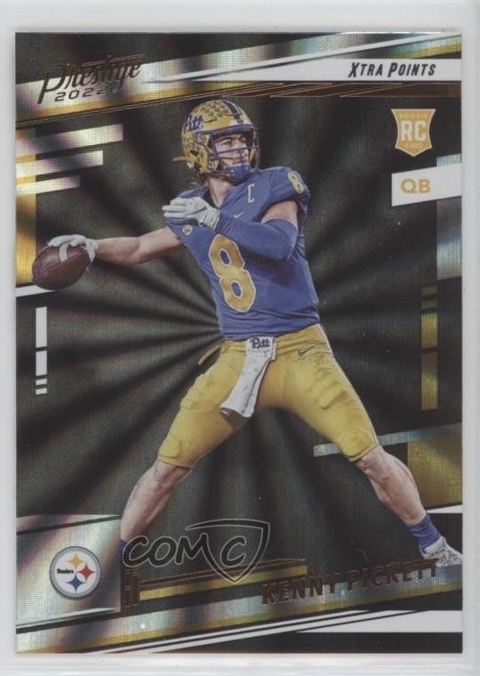 2022 Panini Prestige Rookies Xtra Points Sunburst Kenny Pickett #301 6o3