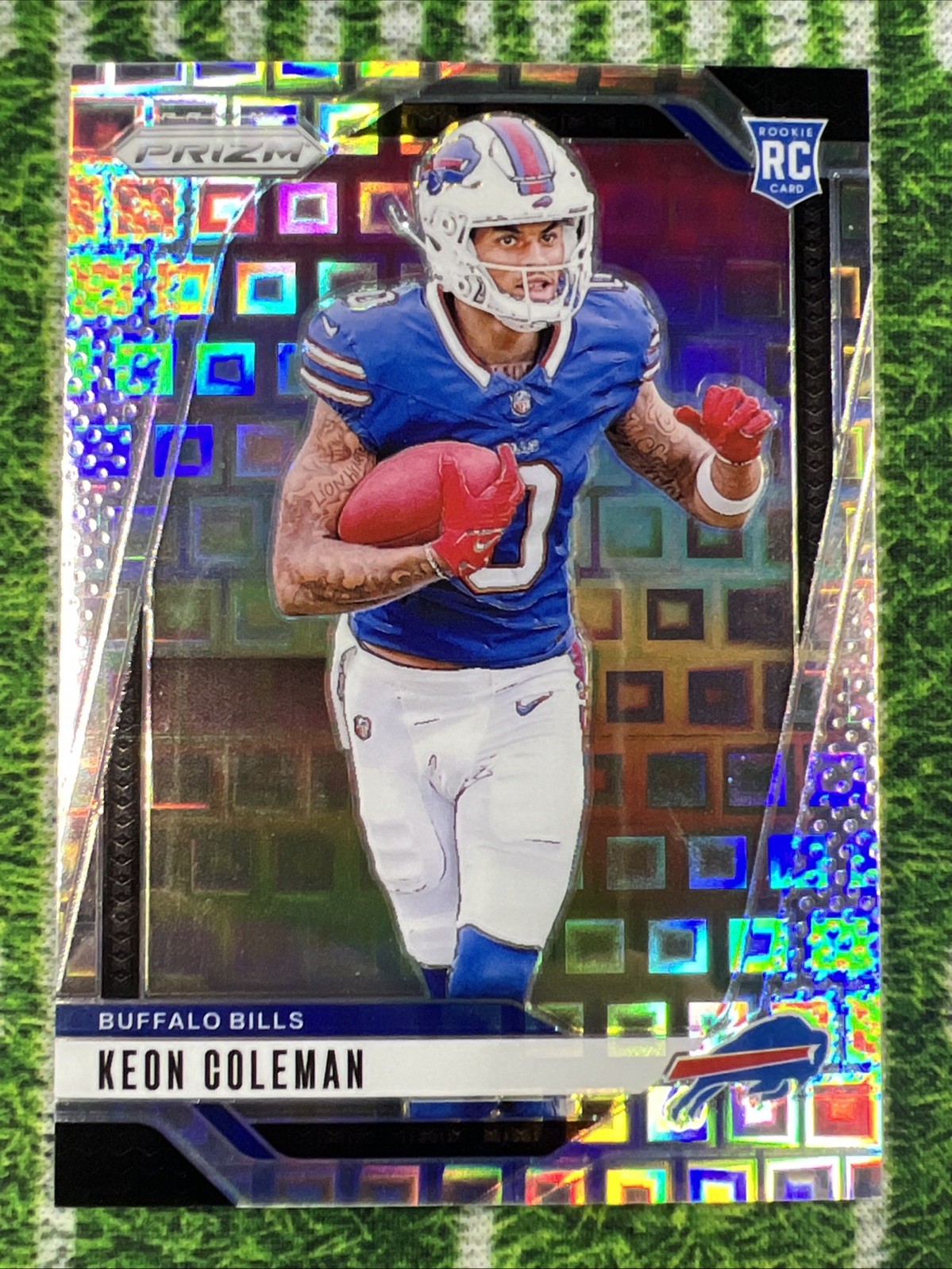 2024 Panini Prizm - Rookies Keon Coleman #362 Pandora Prizm /400 (RC)