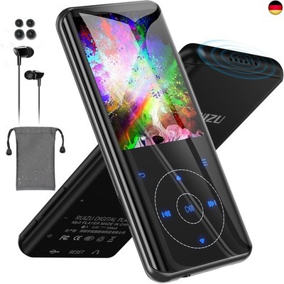 64GB MP3 Player Bluetooth 5.3, HiFi Musik Lossless Sound, Metallgehäuse 