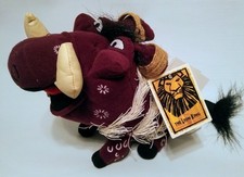 Disney The Lion King Broadway Musical Pumbaa Plush Stuffed Animal Warthog NWT