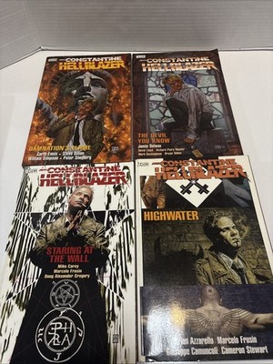 John Constantine Hellblazer DC Vertigo Comics Lot Of 4 Paperback Comics 
