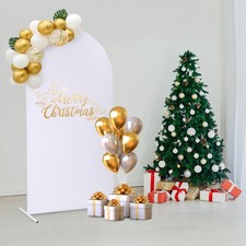Wedding Arch, Balloon Arch Frame Kit for Wedding, Wedding Backdrop Stand White