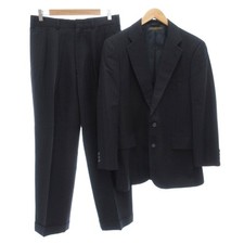 Brooks Brothers Vintage Navy Suit Set 70-80s, Single-Tailored Jacket Pants