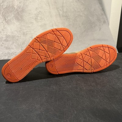 Cole Haan Air Jasper Shoes Mens 10 Tan Suede Oxford Orange 