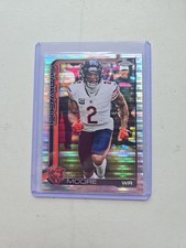 2025 Topps Chrome DJ Moore Pulsar #48 Chicago BEARS