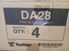 Qty: 3: TayMac DA28, PTAC AIR DEFLECTOR 28½"