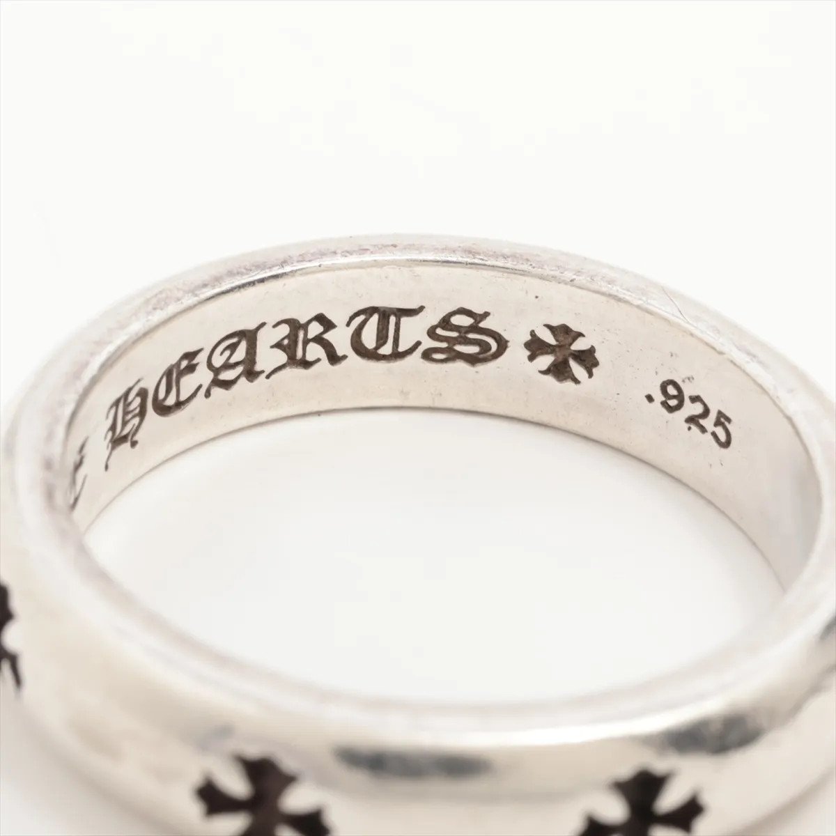 Chrome Hearts Negative CH Plus Ring 925 9.4g | eBay