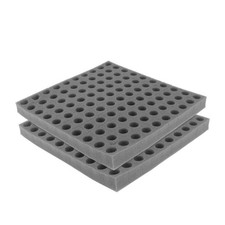 2 Pieces Hydroponic Sponge Tray for Soilless Vegetable Cultivation Black 5.14 per sponge