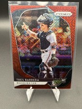 2020 Panini Prizm #206 Tres Barrera Red Mojo Prizm #/99