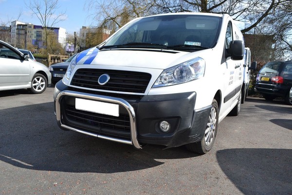 Bull Bar FüR 2007-2016 Citroen Jumpy Nudge Chin Grill Van A Bar Aus Edelstahl-image