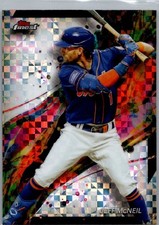 2024 Finest #89 Jeff McNeil Checkerboard Refractors