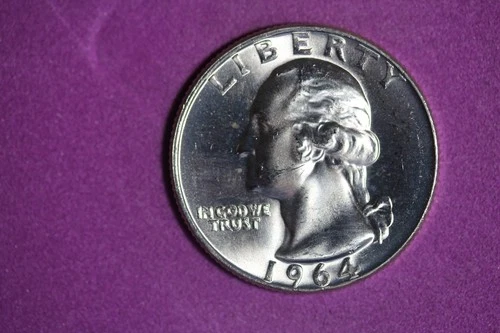ESTATE FIND 1964 - PROOF Washington Quarter!! #N07825