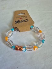 Beaded Heart Valentine's Day Bracelet