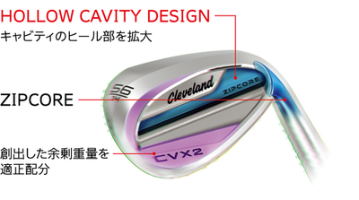Cleveland CVX 2 ZIPCORE Wedge Club 56-14 MODUS3 Tour 115 Steel