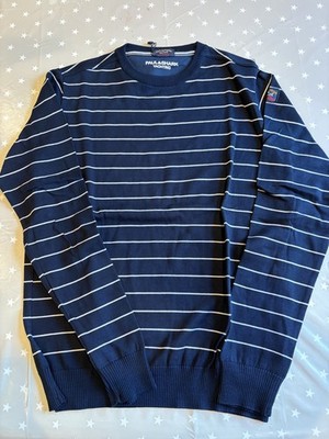 BNWT Paul Shark Cotton Knit – Navy Pinstripe (SS15) UK
