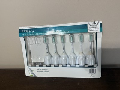 6 Pack Philips Sonicare Replacement Toothbrush Brush Heads Screw On