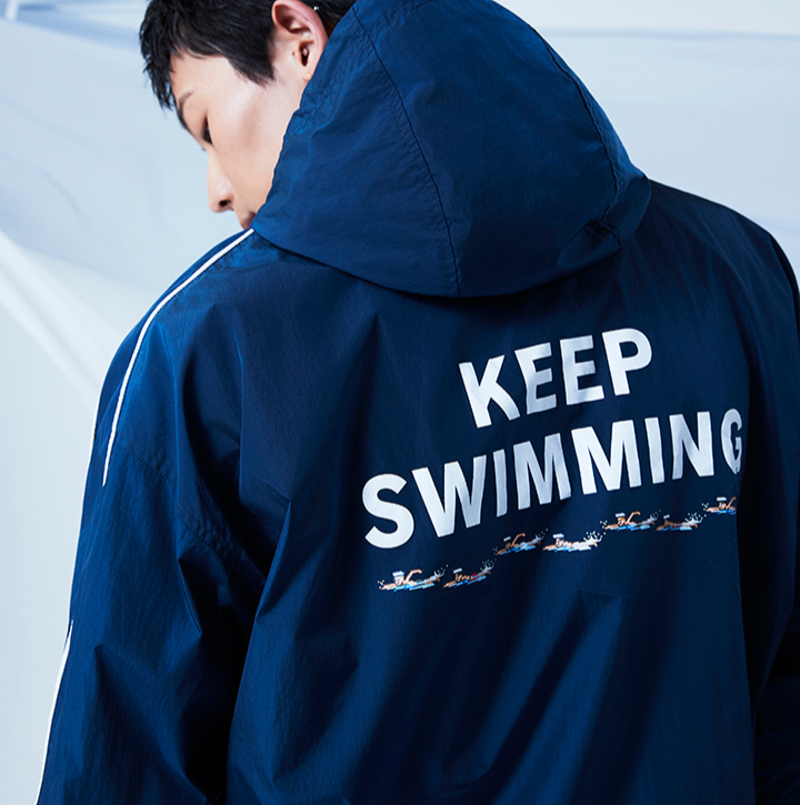 BTS Official WIND Jacket (SWIM ver) ARIRANG Keep Swimming NEW