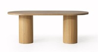 Esstisch Luxus Esszimmertisch Esstisch Tisch Holz Braun Esszimmer Holztisch