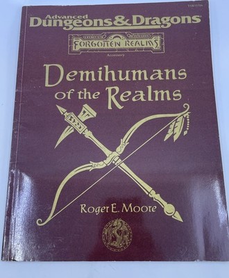 Demihumans of the Realms by TSR Inc. Staff (1999, ) Roger E. Moore Book