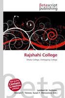 Lambert M. Surhone (U. A.) | Rajshahi College | Taschenbuch | Englisch (2026)