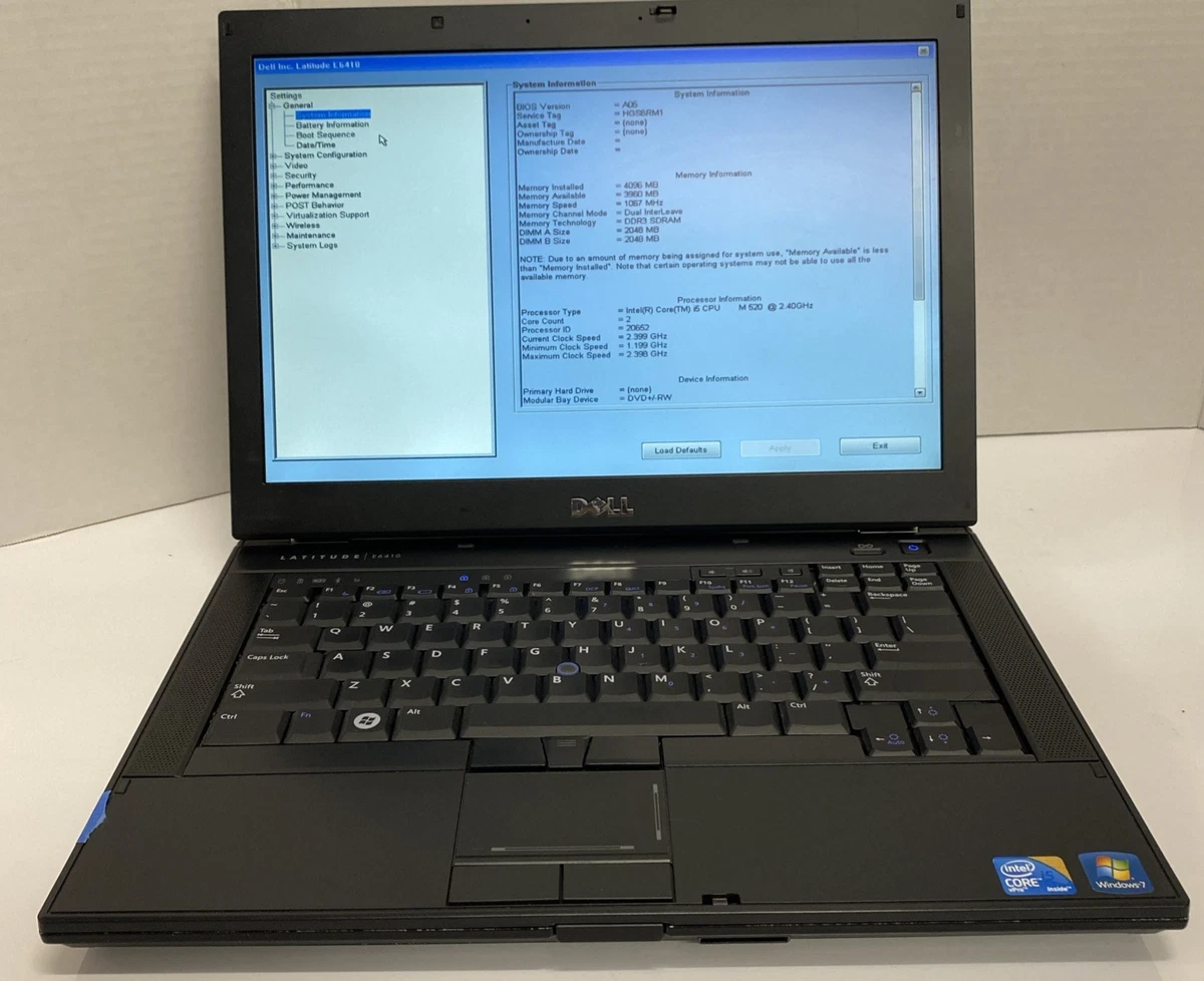 Dell Latitude E6410 Less than 100GB PC Laptops & Netbooks for Sale