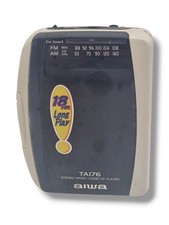 ⚡AIWA HS TA176 Seltener Vintage Kassettenspieler mit AMFM Radio neuer Riemen⚡