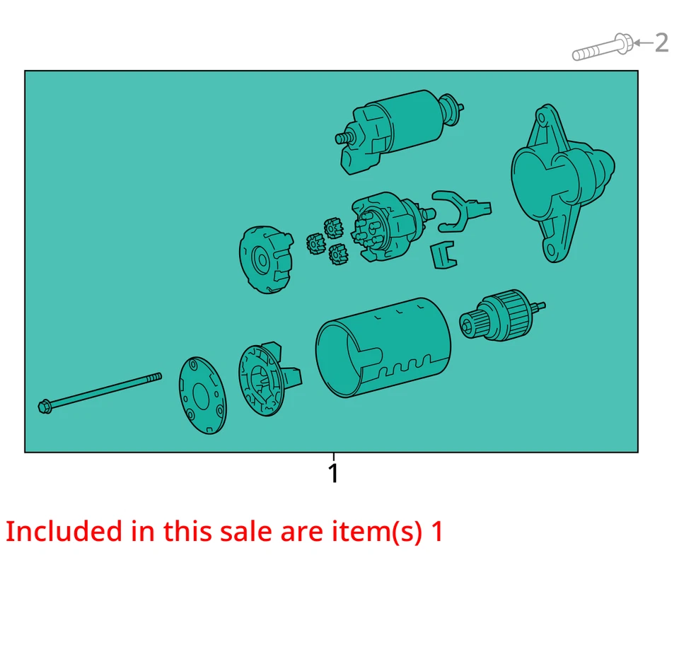 Оригинальный соленоид стартера двигателя автомобиля Toyota Corolla 2015-2022 годов выпуска UJ1BB - Изображение 3 из 4