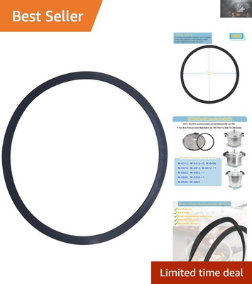 #ad #ad Durable Mirro S 9882 Gasket for 12qt amp; 22qt Pressure Cookers – Safe Cooking $18.99