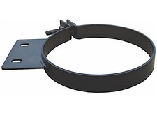 Pypes HSC007B Black Stack Clamp Stainless 7"