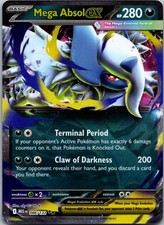 Mega Absol ex #086/132 Holo Rare ME01: Mega Evoluzione Pokemon Near Mint (B)