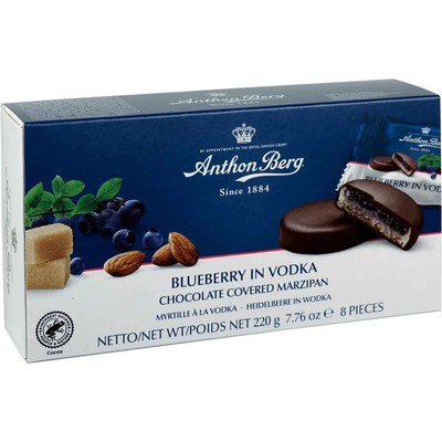 Anthon Berg Blueberry in Vodka 220g