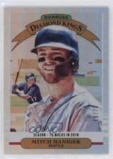 2019 Panini Donruss Diamond Kings Season Stat Line 56/70 Mitch Haniger #13 0q1p