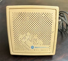 Motorola TSN6016B Wired External Speaker Radio mobil /Base  Beige OEM GEN Used