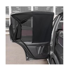 Suvnie Car Window Shade, Double Layer Mesh Privacy Sunshade for Auto Side Win...