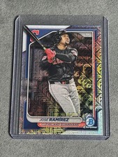 2024 Bowman Chrome - Jose Ramirez #93 Mojo Refractor
