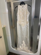 Mary  s hand beaded custom white wedding dress