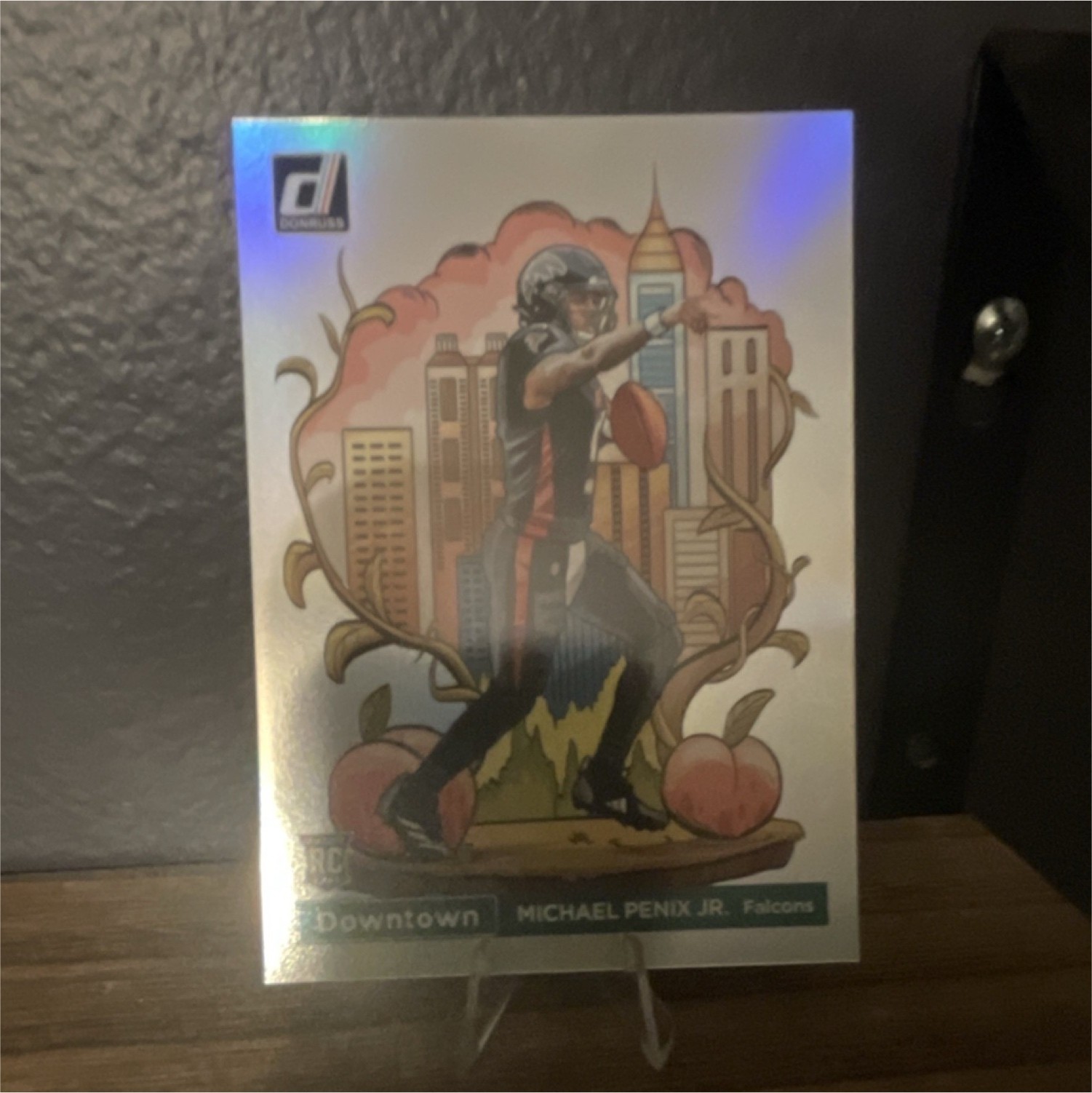 2024 Panini Donruss Downtown Rookie Michael Penix Jr. Atlanta Falcons #14 NFL