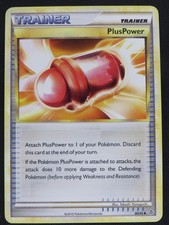 PlusPower 80/95 Uncommon HGSS Unleashed Pokemon LP